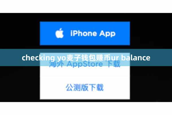 checking yo麦子钱包赚币ur balance